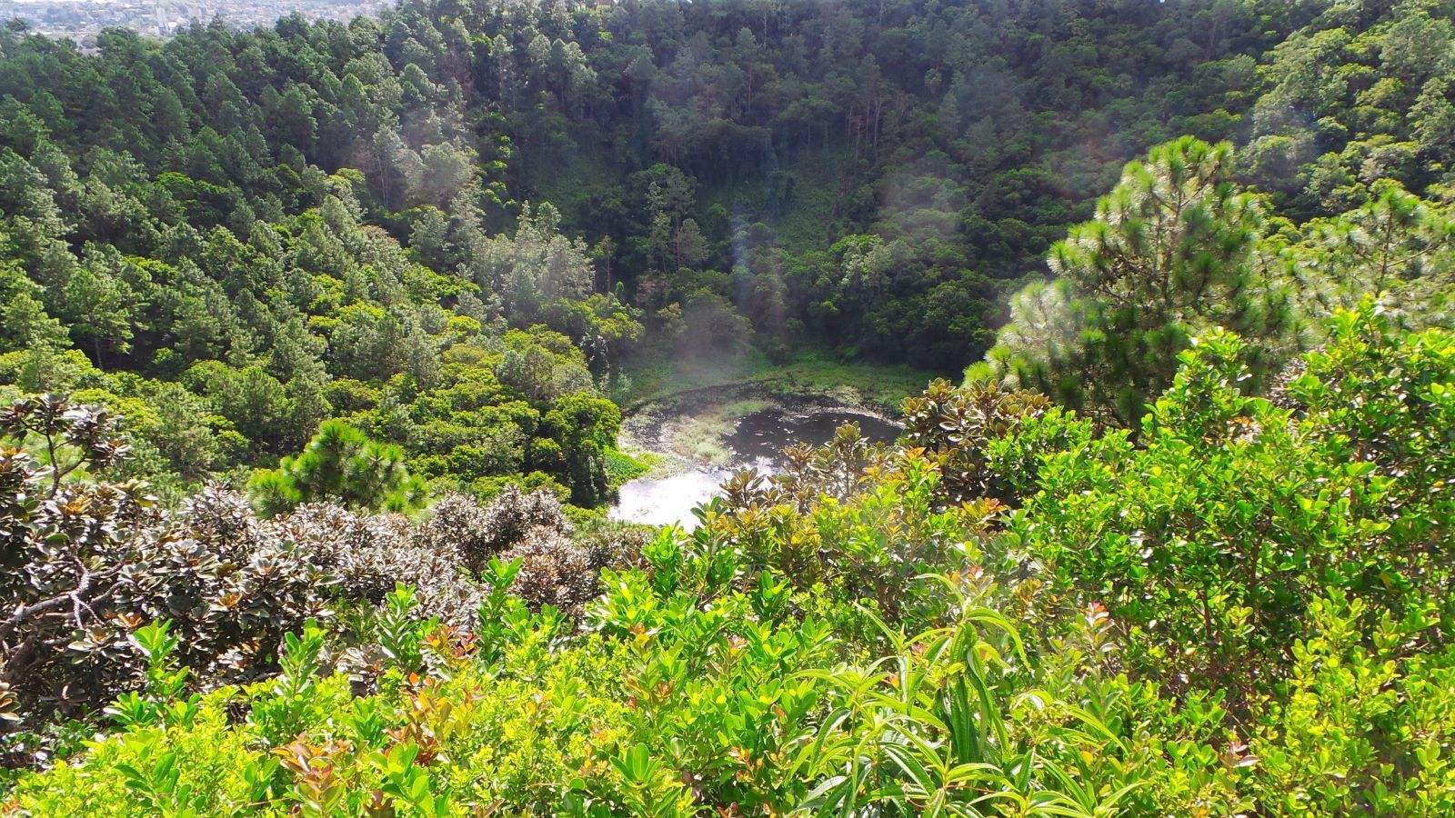 毛里求斯鹿洞火山口